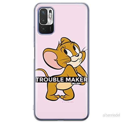 ERT GROUP mobiel telefoonhoesje voor Xiaomi REDMI NOTE 10 5G / POCO M3 PRO origineel en officieel erkend Tom and Jerry patroon 012, hoesje is gemaakt van TPU 5904805270253