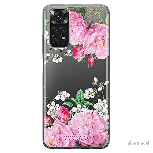 ERT GROUP mobiltelefonfodral för Xiaomi REDMI 10 originalt och officiellt licensierat Babaco mönster Flowers 046 anpassad till formen på mobiltelefonen, gedeeltelijk transparant 5905131331885