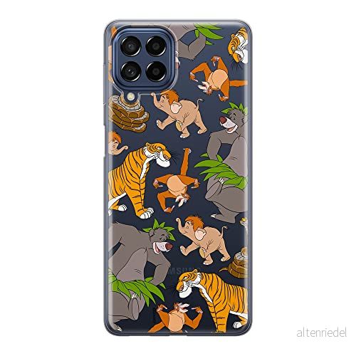 ERT GROUP mobiltelefonfodral för Samsung M53 5G originalt och officiellt licensierat Disney mönster Jungle Book 003 optimalt anpassad till formen på mobiltelefonen, gedeeltelijk transparant 5905511392772