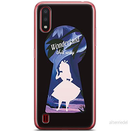 ERT GROUP mobiltelefonfodral för Samsung A01 originalt och officiellt licensierat Disney mönster Alice 007 optimalt anpassad till formen på mobiltelefonen, fodral tillverkad av TPU plast 5904805429415