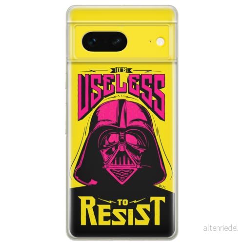 ERT GROUP mobiltelefonfodral för Google PIXEL 7 originalt och officiellt licensierat Star Wars mönster Darth Vader 024 optimalt anpassad till formen på mobiltelefonen, fodral tillverkad av TPU plast 5905795144647