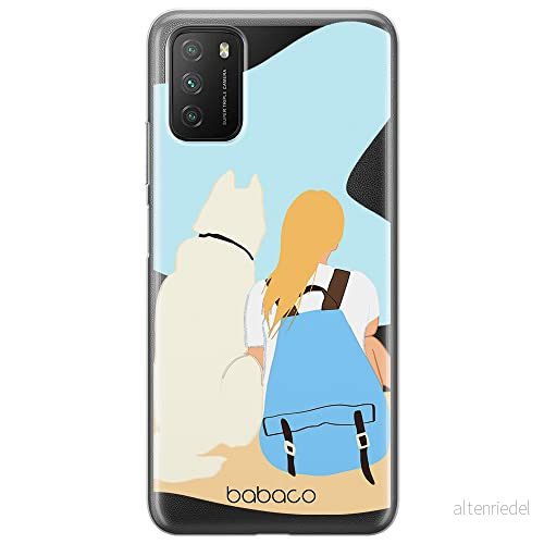 ERT GROUP mobiltelefonfodral för Xiaomi REDMI 9T/ POCO M3 originalt och officiellt licensierat Babaco mönster Dogs 003 optimalt anpassad till formen på mobiltelefonen, gedeeltelijk transparant 5905131014894