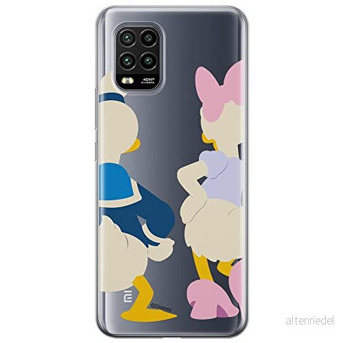 ERT GROUP mobiltelefonfodral för Xiaomi MI 10 LITE originalt och officiellt licensierat Disney mönster Donald & Daisy 001 optimalt anpassad till formen på mobiltelefonen, gedeeltelijk transparant 5903537162898