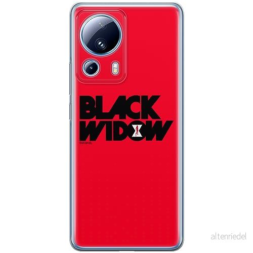 ERT GROUP mobiltelefonfodral för Xiaomi 13 LITE/CIVI 2 originalt och officiellt licensierat Marvel mönster Black Widow 010 anpassad till formen på mobiltelefonen, fodral tillverkad av TPU plast 5905511918101