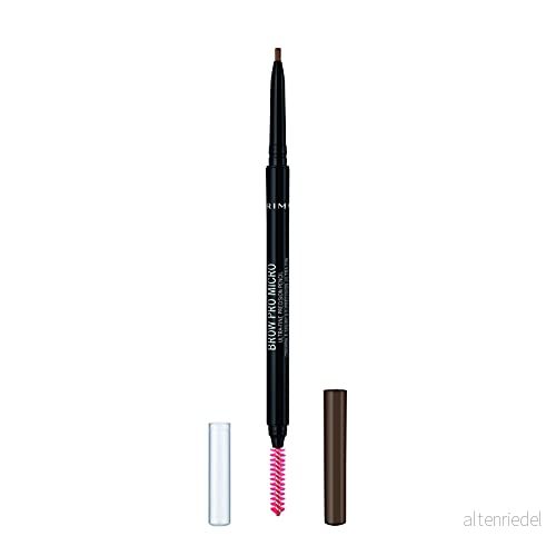 Rimmel London, Brow Pro Micro Ultra Fine Precision Pencil, Shade 002 Soft Brown 3614228396714