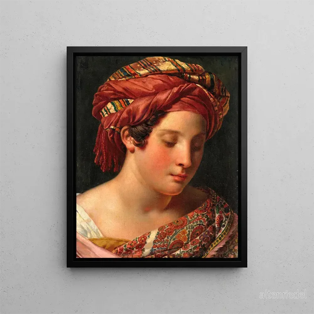 L'Odalisque - Anne-Louis Girodet-Trioson | Konsttryck