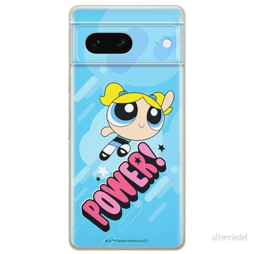 ERT GROUP mobiltelefonfodral för Google PIXEL 7 originalt och officiellt licensierat The Powerpuff Girls mönster 034 optimalt anpassad till formen på mobiltelefonen, fodral tillverkad av TPU plast 5905795154356