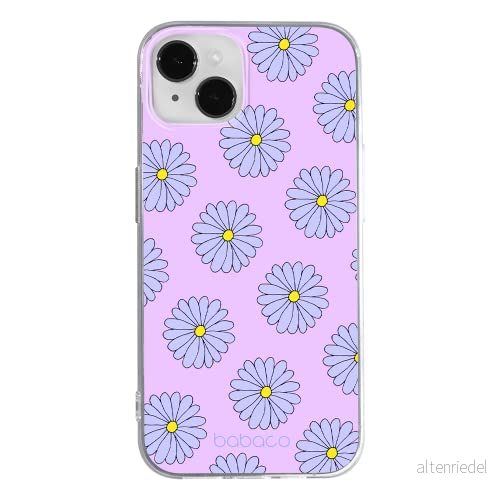 ERT GROUP mobiltelefonfodral för Apple Iphone 14 PLUS originalt och officiellt licensierat Babaco mönster Flowers 021 optimalt anpassad till formen på mobiltelefonen, fodral tillverkad av TPU plast 5905131898746
