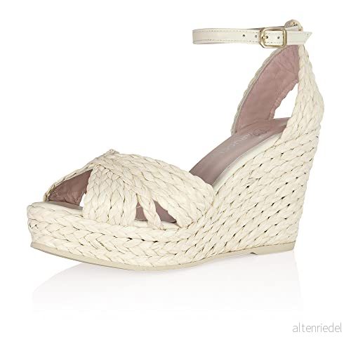 Fiarucci Ladies Louna Espadrillos, Pärlkräm Gr. 36 (UK 3) 4055028525710