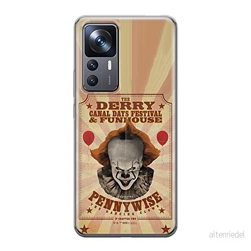 ERT GROUP mobiltelefonfodral för Xiaomi 12T/12T pro/K50 Ultra originalt och officiellt licensierat Horror mönster It 023 optimalt anpassad till formen på mobiltelefonen, fodral tillverkad av TPU plast 5905511582609