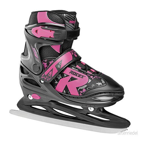 Roces Barn Jokey Ice 2.0 Girl justerbar skridsko, svart fuchsia, 3033 8020187889092