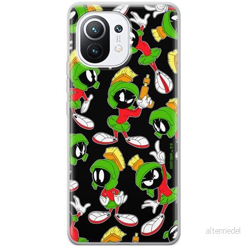 ERT GROUP mobiltelefonfodral för Xiaomi 11 originalt och officiellt licensierat Looney Tunes mönster Marvin 004 optimalt anpassad till formen på mobiltelefonen, fodral tillverkad av TPU plast 5905511634001