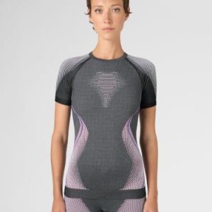 UYN damtröja Evolutyon Uw tröja smälter Anthracite Melange/Raspberry/Purple L/XL 8054216269203
