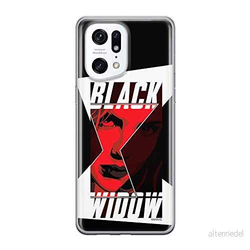 ERT GROUP mobiltelefonfodral för Oppo FIND X5 PRO originalt och officiellt licensierat Marvel mönster Black Widow 012 optimalt anpassad till formen på mobiltelefonen, fodral tillverkad av TPU plast 5905511400828