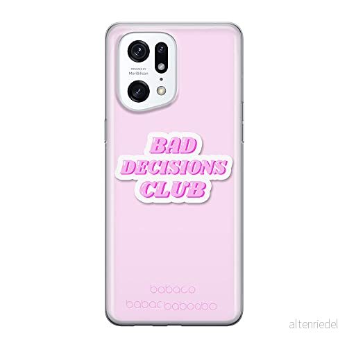 ERT GROUP mobiltelefonfodral för Oppo FIND X5 PRO originalt och officiellt licensierat Babaco mönster 90's Girl 003 optimalt anpassad till formen på mobiltelefonen, fodral tillverkad av TPU plast 5905511408565