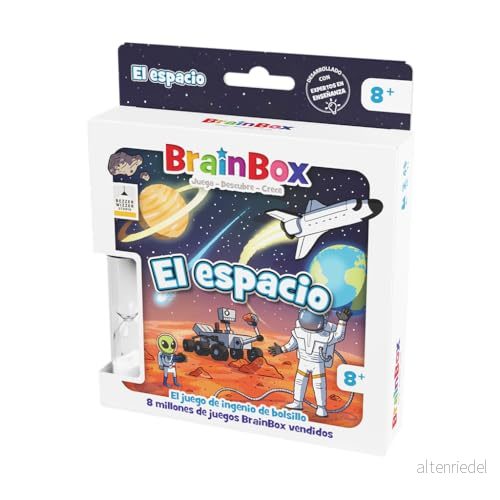 Beezerwizzer Studio BrainBox Pocket Space Kortspel Från 8 år 1 spelare 10 minuter per spel Spanska 5025822534040