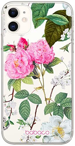ERT GROUP mobiltelefonfodral för Iphone 11 originalt och officiellt licensierat Babaco mönster Flowers 037 optimalt anpassad till formen på mobiltelefonen, gedeeltelijk transparant 5905131298294