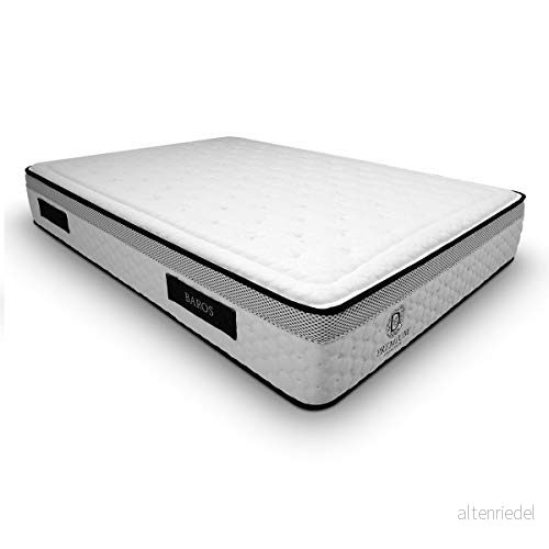 Duérmete Online Premium Baros Memory Skum Madrass Höjd 29cm Tencel Tyg Renad behandling, Vit, 80x190 8445355003856