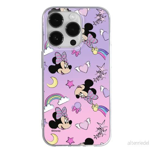 ERT GROUP mobiltelefonfodral för Apple Iphone 14 PRO MAX originalt och officiellt licensierat Disney mönster Minnie 031 optimalt anpassad till formen på mobiltelefonen, fodral tillverkad av TPU plast 5905131929938