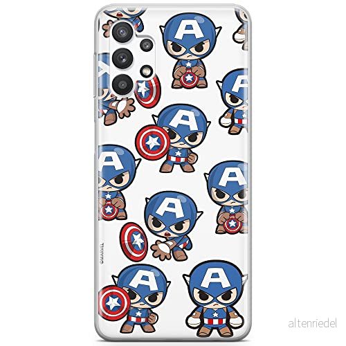 ERT GROUP mobiltelefonfodral för Samsung A32 5G originalt och officiellt licensierat Marvel mönster Captain America 029 optimalt anpassad till formen på mobiltelefonen, fodral tillverkad av TPU plast 5904805317194