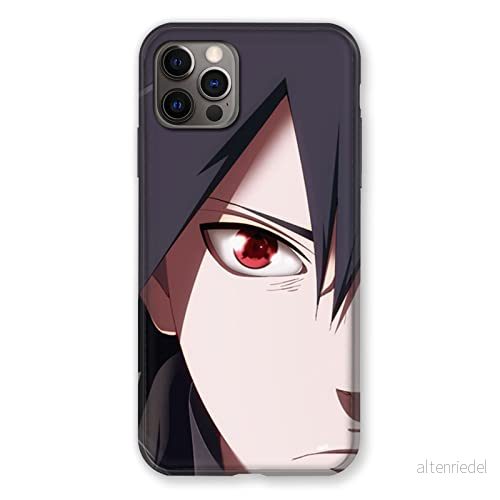 Cokitec fodral för Iphone 13 (6.1) Manga Naruto Sasuke ansikte 3614848163956