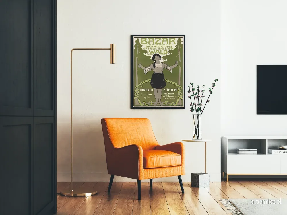 Vintageposter: Insamling för tuberkulossjuka barns sanatorium - Bild 2