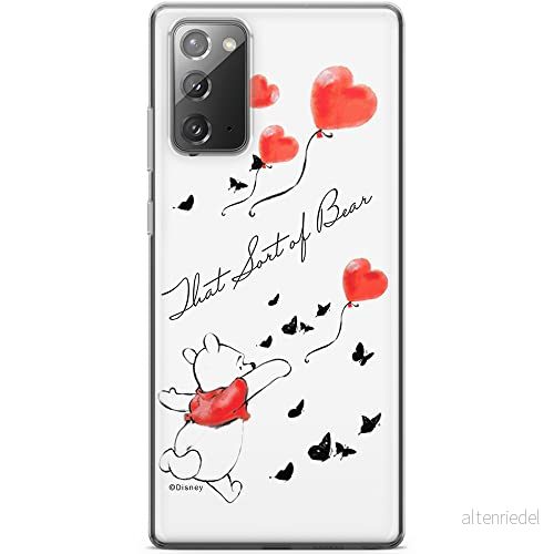 ERT GROUP mobiltelefonfodral för Samsung GALAXY NOTE 20 originalt och officiellt licensierat Disney mönster Winnie the Pooh and friends 001, fodral tillverkad av TPU plast 5903040448915