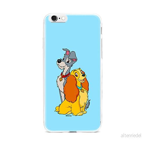 ERT GROUP mobiltelefonfodral för Iphone 6/6S originalt och officiellt licensierat Disney mönster Lady and the Tramp 003 optimalt anpassad till formen på mobiltelefonen, fodral tillverkad av TPU plast 5905131151902