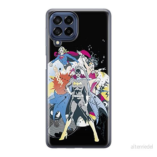 ERT GROUP mobiltelefonfodral för Samsung M53 5G originalt och officiellt licensierat DC mönster Super Girls 001 optimalt anpassad till formen på mobiltelefonen, fodral tillverkad av TPU plast 5905511395414