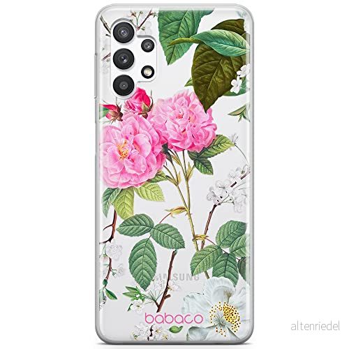 ERT GROUP mobiltelefonfodral för Samsung A32 5G originalt och officiellt licensierat Babaco mönster Flowers 037 optimalt anpassad till formen på mobiltelefonen, gedeeltelijk transparant 5905131299567