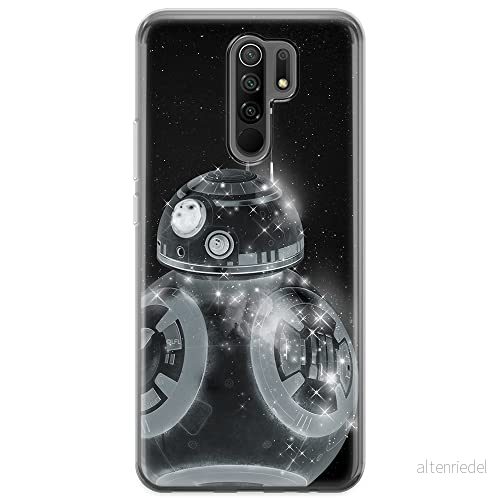 ERT GROUP mobiltelefonfodral för Xiaomi REDMI 9 originalt och officiellt licensierat Star Wars mönster BB 8 006 optimalt anpassad till formen på mobiltelefonen, fodral tillverkad av TPU plast 5903040293638