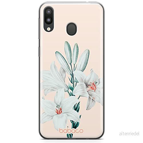 ERT GROUP mobiltelefonfodral för Samsung M20 originalt och officiellt licensierat Babaco mönster Flowers 039 optimalt anpassad till formen på mobiltelefonen, fodral tillverkad av TPU plast 5905131305657