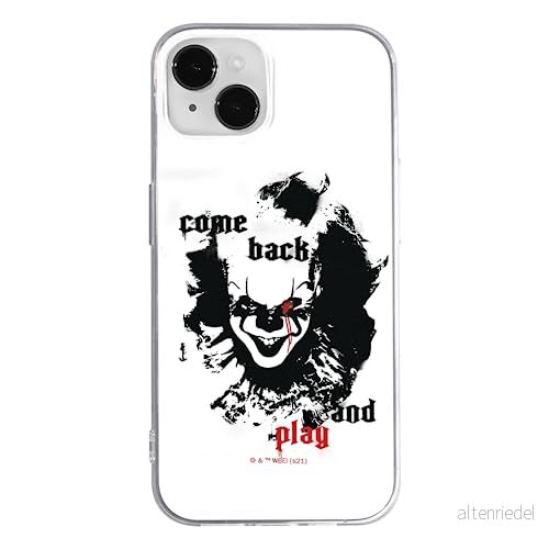 ERT GROUP mobiltelefonfodral för Iphone 14 PLUS originalt och officiellt licensierat Horror mönster It 011 optimalt anpassad till formen på mobiltelefonen, fodral tillverkad av TPU plast 5905131979261