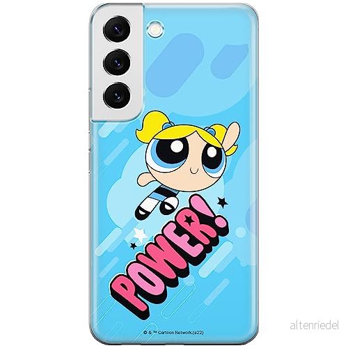 ERT GROUP mobiltelefonfodral för Samsung S22 originalt och officiellt licensierat The Powerpuff Girls mönster 034, fodral tillverkad av TPU plast 5905511979867