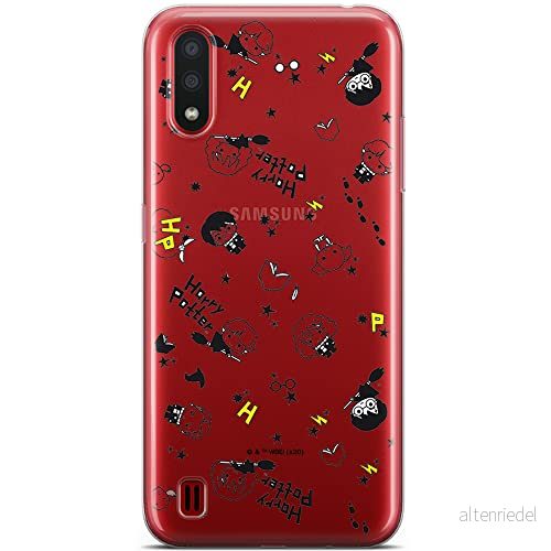 ERT GROUP mobiltelefonfodral för Samsung A01 originalt och officiellt licensierat Harry Potter mönster 027 optimalt anpassad till formen på mobiltelefonen, gedeeltelijk transparant 5903932133455
