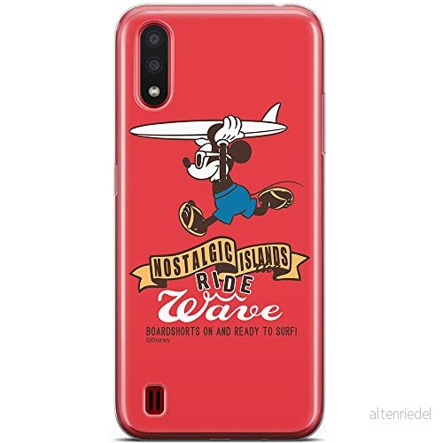 ERT GROUP mobiltelefonfodral för Samsung A01 originalt och officiellt licensierat Disney mönster Mickey 008 optimalt anpassad till formen på mobiltelefonen, fodral tillverkad av TPU plast 5904805424601