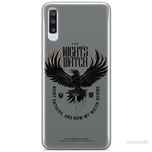 ERT GROUP mobiltelefonfodral för Samsung A70 originalt och officiellt licensierat Game od Thrones mönster of 003 anpassad till formen på mobiltelefonen, fodral tillverkad av TPU plast 5903932664850