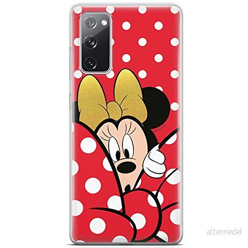 ERT GROUP mobiltelefonfodral för Samsung S20 FE / 5G originalt och officiellt licensierat Disney mönster Minnie 015 anpassad till formen på mobiltelefonen, fodral tillverkad av TPU plast 5903932400380