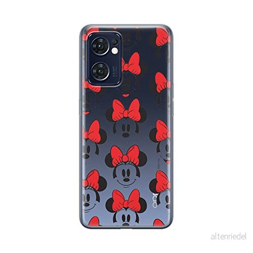 ERT GROUP mobiltelefonfodral för Oppo RENO 7 5G originalt och officiellt licensierat Disney mönster Minnie 058 optimalt anpassad till formen på mobiltelefonen, gedeeltelijk transparant 5905511309367