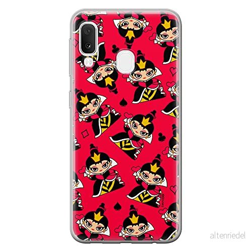 ERT GROUP mobiltelefonfodral för Samsung A20e originalt och officiellt licensierat Disney mönster Queen of Hearts 002 optimalt anpassad till formen på mobiltelefonen, fodral tillverkad av TPU plast 5905131428868