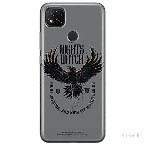 ERT GROUP mobiltelefonfodral för Xiaomi REDMI 9C originalt och officiellt licensierat Game od Thrones mönster of 003 anpassad till formen på mobiltelefonen, fodral tillverkad av TPU plast 5903932666113