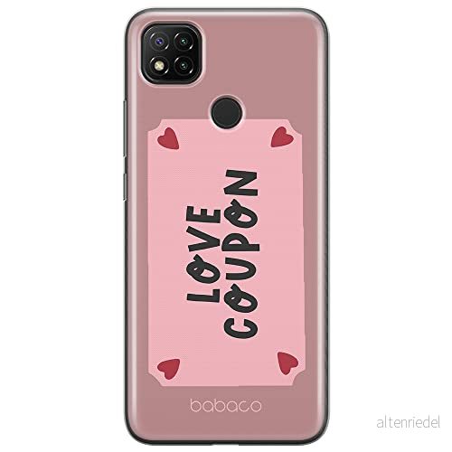 ERT GROUP mobiltelefonfodral för Xiaomi REDMI 9C originalt och officiellt licensierat Babaco mönster Love Coupon 001 optimalt anpassad till formen på mobiltelefonen, fodral tillverkad av TPU plast 5904805030451