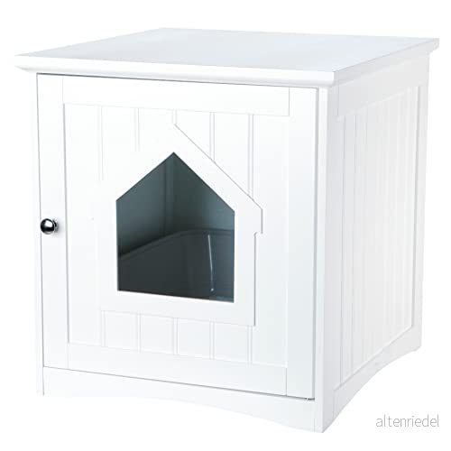 Trixie cat house for toilets MDF 49 x 51 cm white 4011905402901
