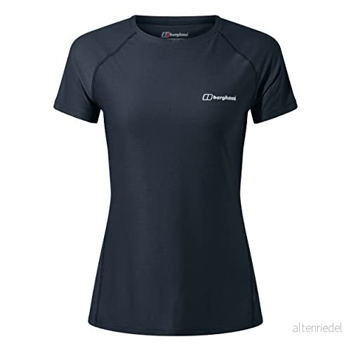 Berghaus Dam 24/7 Kortärmad Crew Tech T-shirt Kolsvart 5054773486009