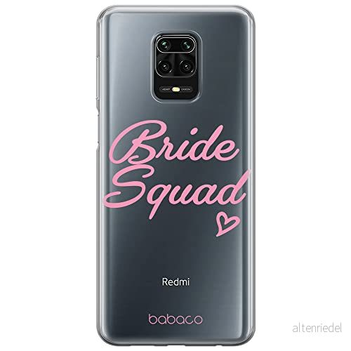 ERT GROUP mobiltelefonfodral för Xiaomi REDMI NOTE 9 PRO/ 9S originalt och officiellt licensierat Babaco mönster Bride Squad 001 anpassad till formen på mobiltelefonen, gedeeltelijk transparant 5904805769146