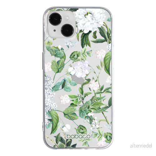ERT GROUP mobiltelefonfodral för Iphone 13 originalt och officiellt licensierat Babaco mönster Flowers 034 optimalt anpassad till formen på mobiltelefonen, gedeeltelijk transparant 5905131292902