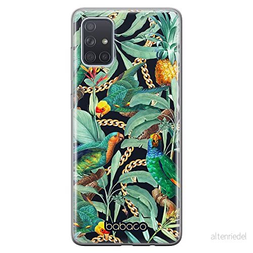 ERT GROUP mobiltelefonfodral för Samsung A71 originalt och officiellt licensierat Babaco mönster Flowers 058 optimalt anpassad till formen på mobiltelefonen, fodral tillverkad av TPU plast 5905131367389