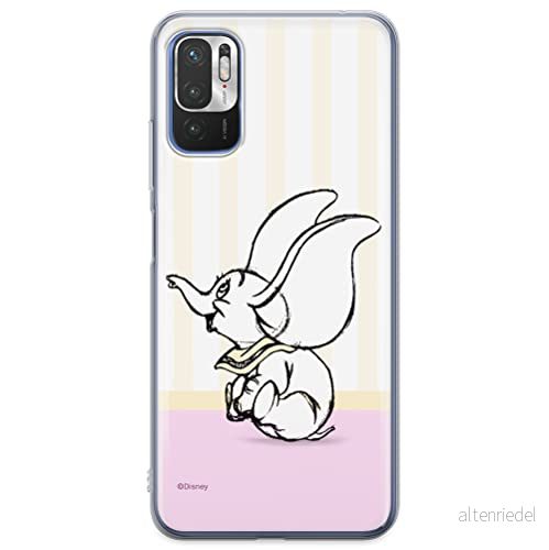 ERT GROUP mobiltelefonfodral för Xiaomi REDMI NOTE 10 5G / POCO M3 PRO originalt och officiellt licensierat Disney mönster Dumbo 009, fodral tillverkad av TPU plast 5904805607233