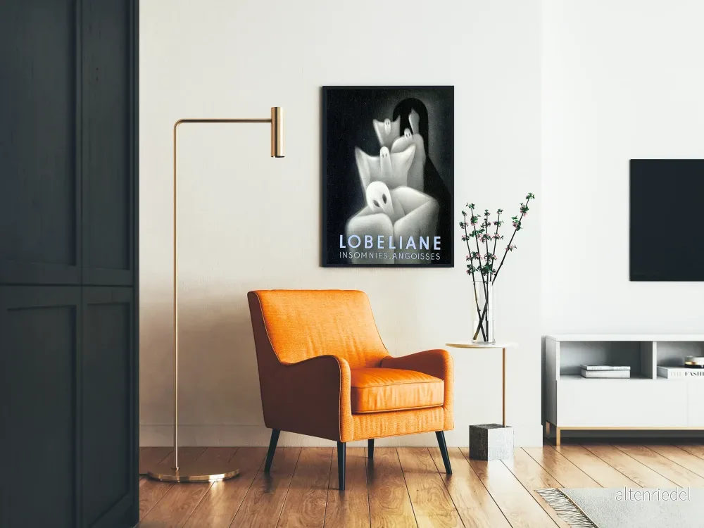 Dekorativ poster Lobéliane Sömnsvårigheter Oro - Bild 2