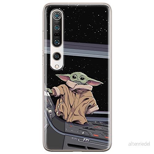 ERT GROUP mobiltelefonfodral för Xiaomi MI 10 / PRO originalt och officiellt licensierat Star Wars mönster Baby Yoda 025 anpassad till formen på mobiltelefonen, fodral tillverkad av TPU plast 5904805081828